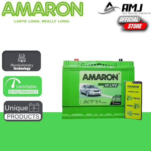 Aki Mobil Hyundai Trajet Amaron HI-LIFE 95D26L / NS70L 12V 65Ah