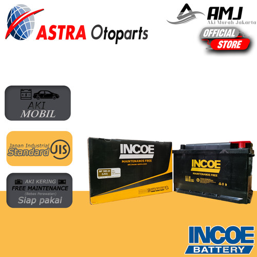 Aki Mobil 58024 INCOE ASTRA MF Aki Kering 12V / 80Ah