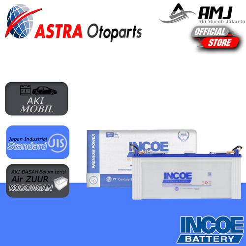 AKI MERCEDES BENZ OH INCOE PREMIUM ASTRA N150 Aki Basah 12V / 150Ah