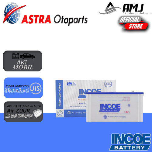 AKI Mobil INCOE PREMIUM ASTRA N100 Aki Basah 12V / 100Ah