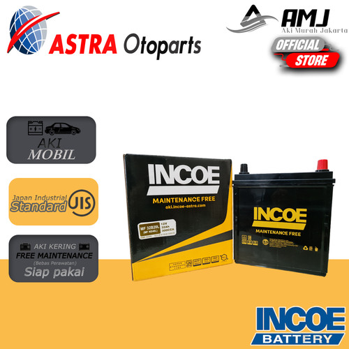 Aki Mobil INCOE MF (maintenance free) Astra NS40L Aki Kering 12V / 32A