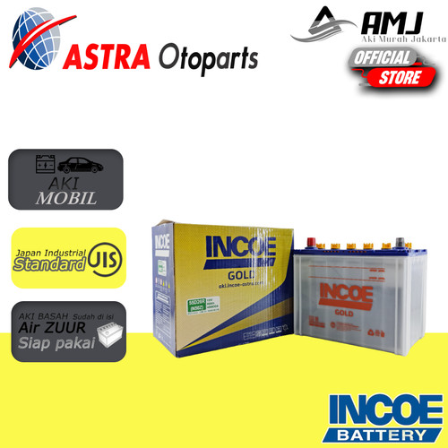 Aki Mobil INCOE GOLD Astra N50Z Aki Basah 12V / 60 Ah