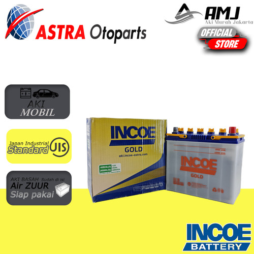 Aki Mobil Honda New Accord INCOE GOLD Astra NS60LS Aki Basah 12V / 45