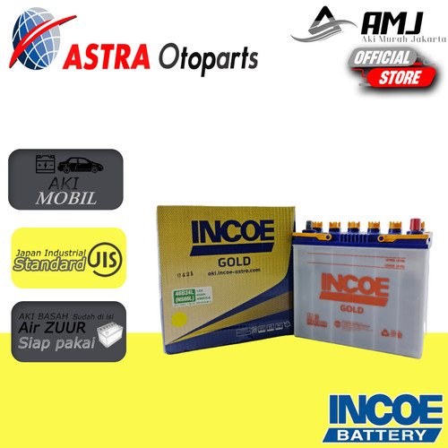 Aki Mobil Nissan Grand Livina INCOE GOLD Astra NS60L Aki Basah 12V 45A