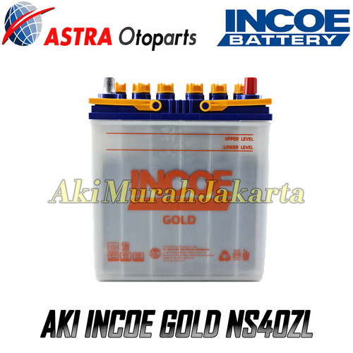 Aki Mobil Mitsubishi Xpander INCOE GOLD Astra NS40ZL Aki Basah 12V 35A