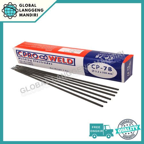 KAWAT LAS BAJA CP-78 3.2MM (5KG) CPROWELD / ELECTRODE BESI CP78 3.2 MM