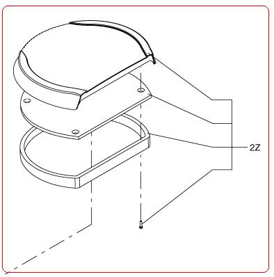 NILFISK AIR INTAKE COVER KIT F/S3 40000916