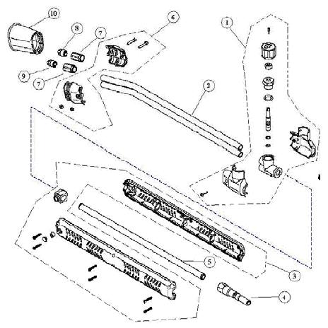 NILFISK ROTAT NOZ TD 200-040 700550167 F/DENSIN