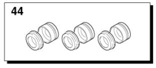 NILFISK KIT SUPPRT RING D22 301002055 F/NEP8-103