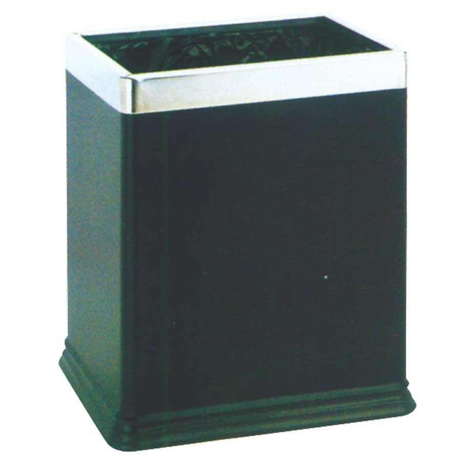 KRISBOW DUST BIN 22.5X16.5X27.5CM BLACK