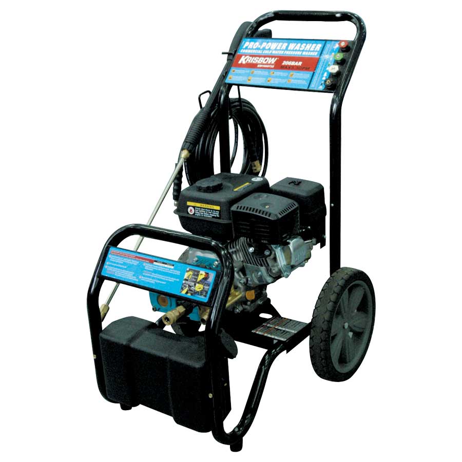 KRISBOW CLEANER 206BAR HP GASOLINE ENGINE 6.5HP