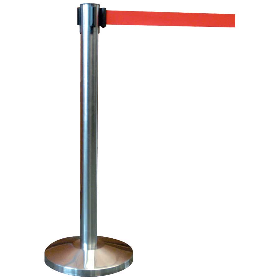 KRISBOW HANDRAIL STAINLESS STEEL WITH RED BELT