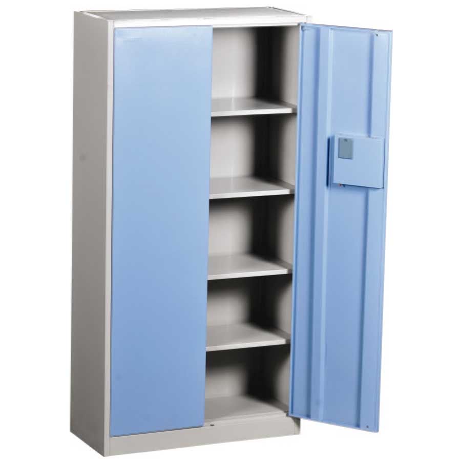 KRISBOW FILE CABINET 4 SHELV DIGITAL LOCK SWING