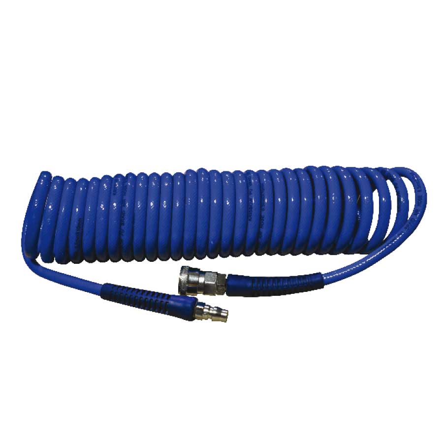 KRISBOW RECOIL HOSE 7.5M PU BRAIDED CRRB7