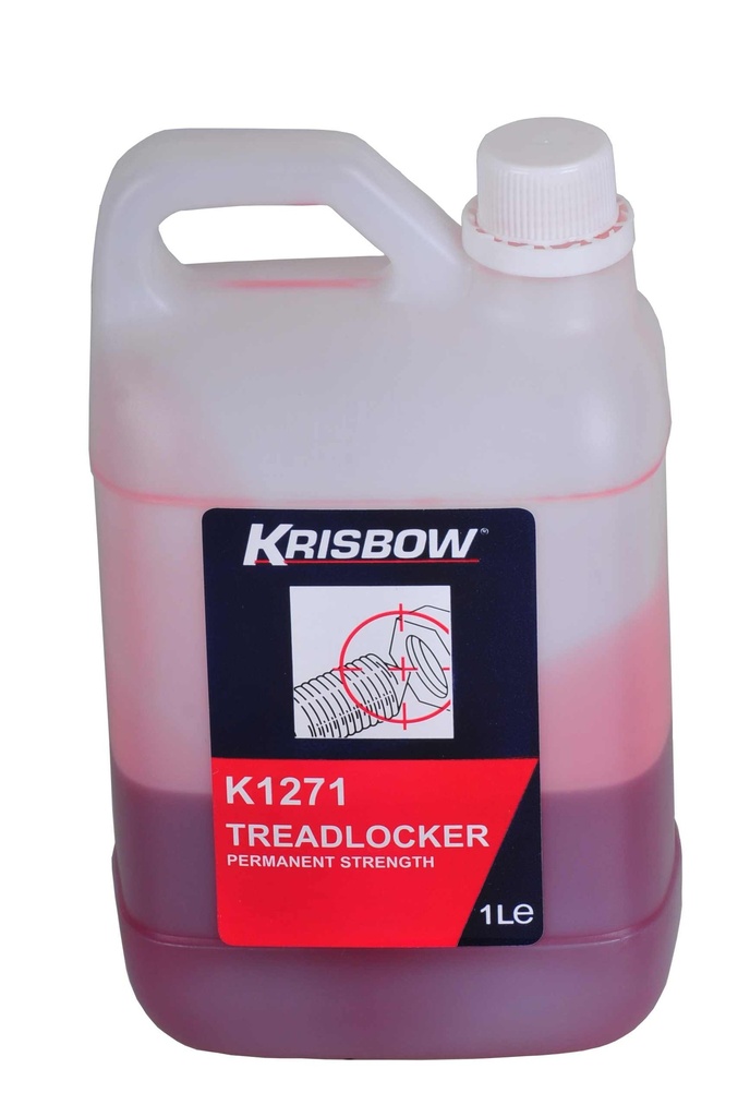 KRISBOW THREADLOCK PERMANENT 1L K1271