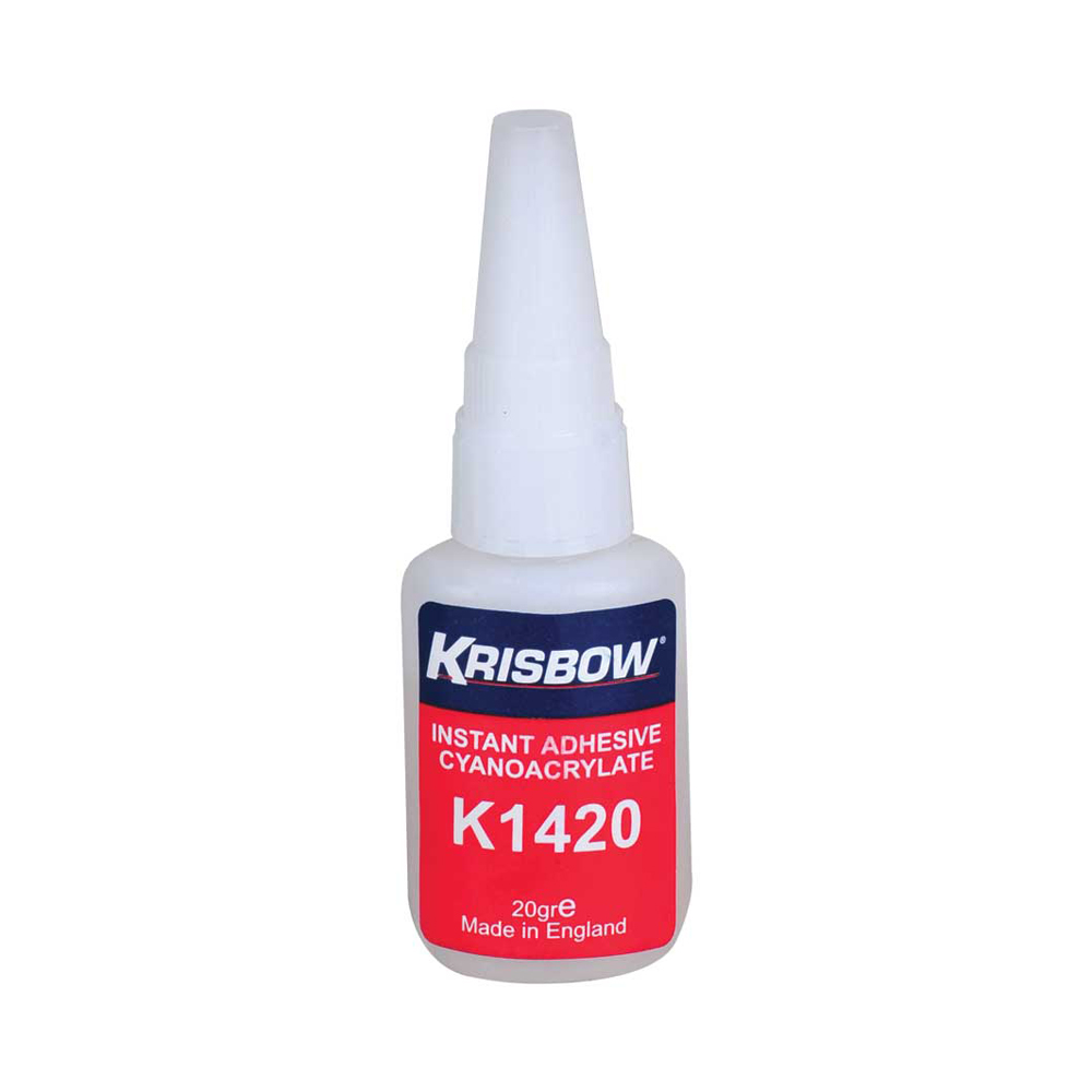 KRISBOW BOND PLASTIC & RUBBER CA 20G K1420