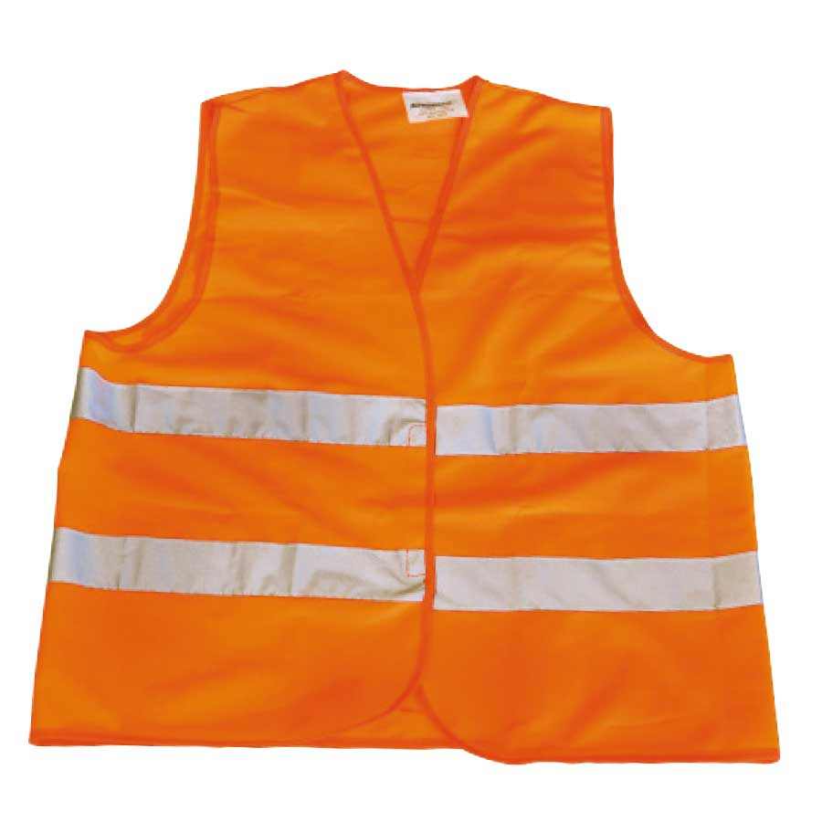 KRISBOW SAFETY VEST ALL SIZE ORANGE SRSV4