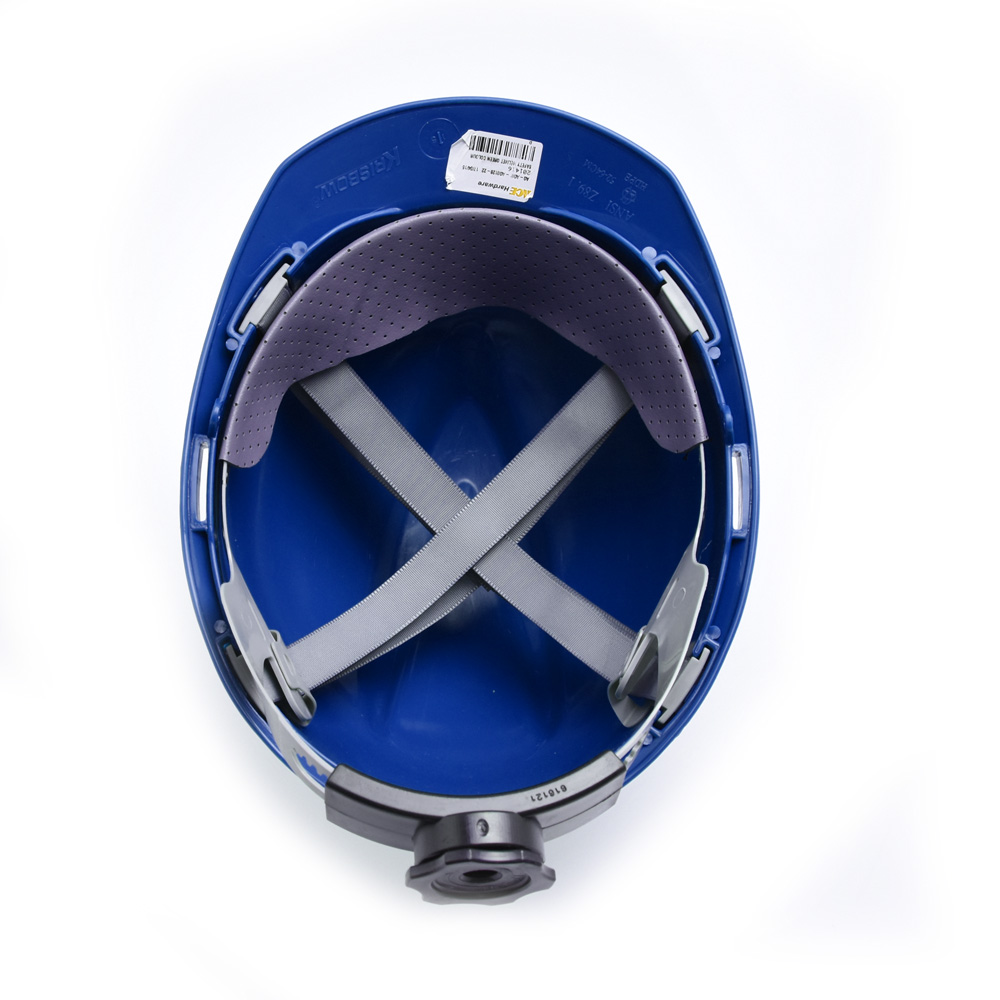 KRISBOW HELMET FRONT BRIM BLUE SRH10B