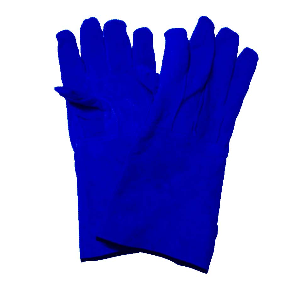 KRISBOW GLOVE WELDING 16IN LTR BLUE SRSG300