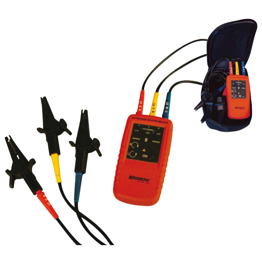 KRISBOW MOTOR AND PHASE ROTATION INDICATOR