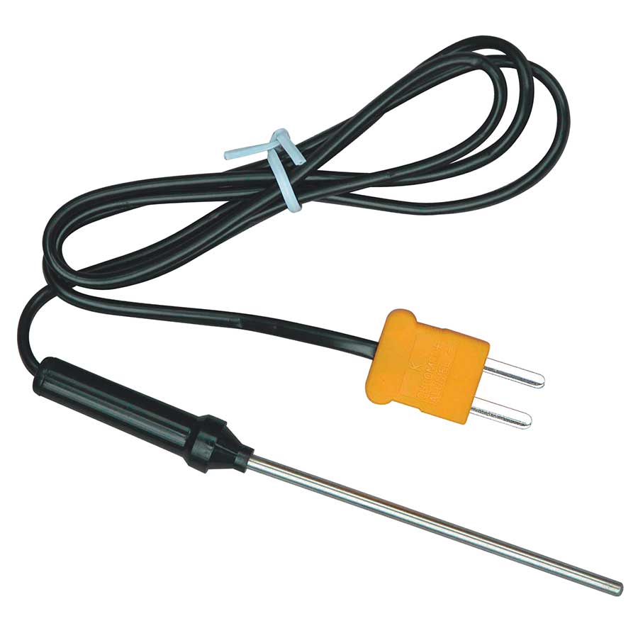 KRISBOW TEMP PROBE SOLID&LIQUID 0-800CEL