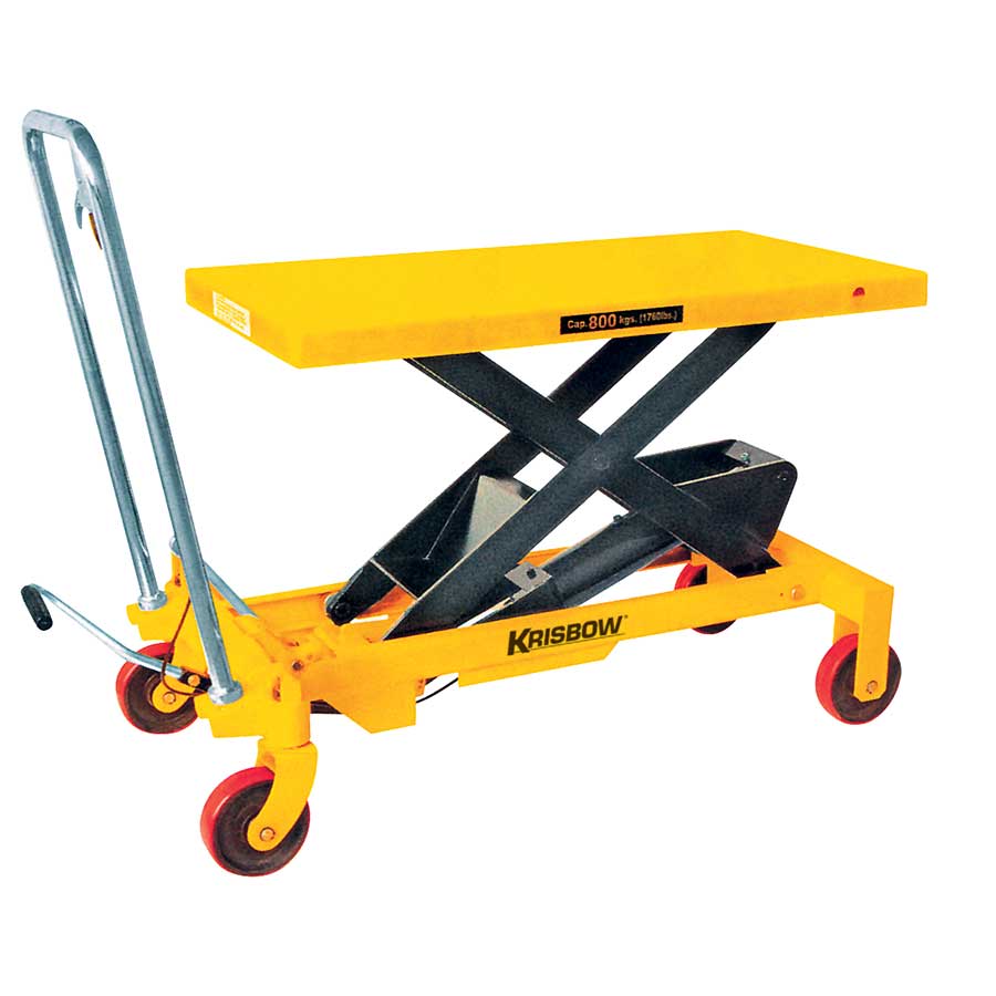 KRISBOW HYD SCISSOR LIFT 100CM 800KG PRSLM0810