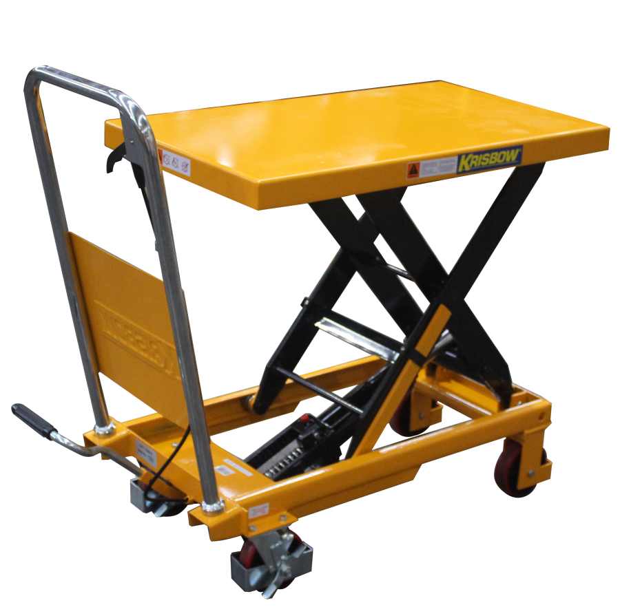 KRISBOW HYD SCISSOR LIFT 90CM 500KG PRSLM0509