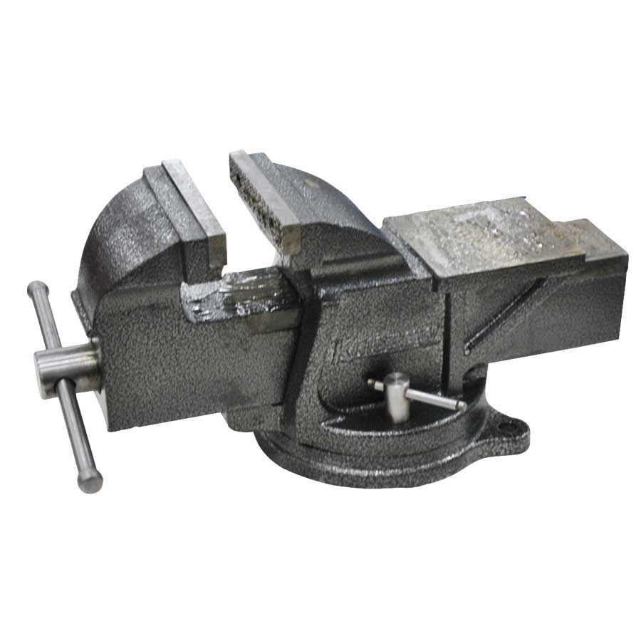 KRISBOW BENCH VISE 8IN W/SWIVEL BASE