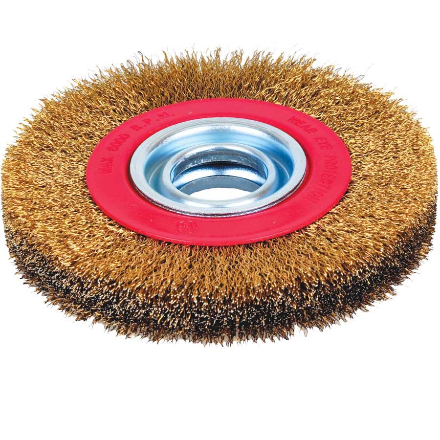 KRISBOW WHEEL BRUSH 250X25MM IRAWB5