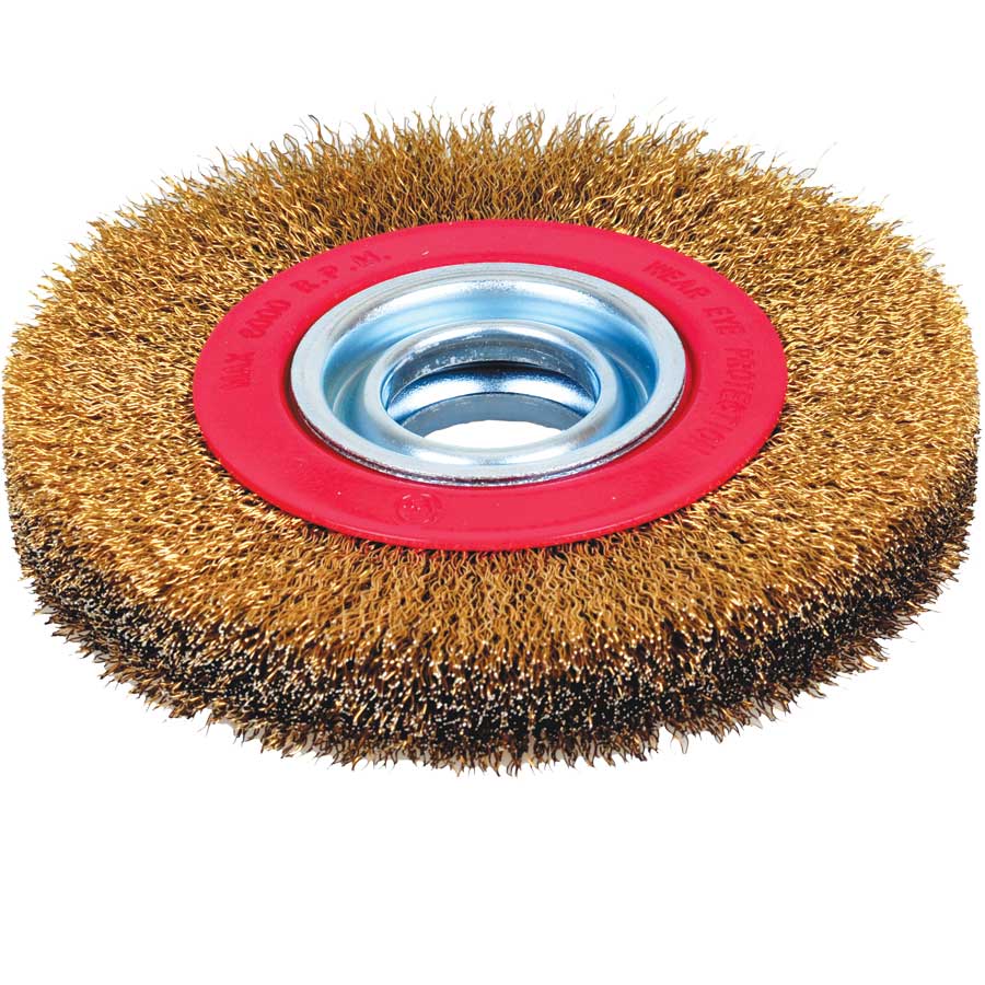 KRISBOW WHEEL BRUSH 200X25MM IRAWB4