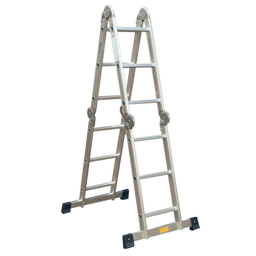 KRISBOW LADDER MULTI PURPOSE 4.42 MTR 4X4 ALU