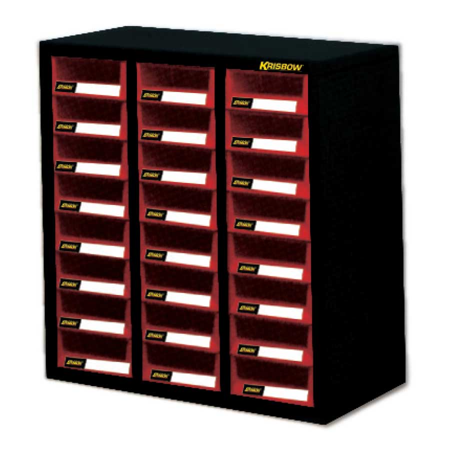 KRISBOW PART CABINET 24DRAWER 59X29X64.5CM LPPC2