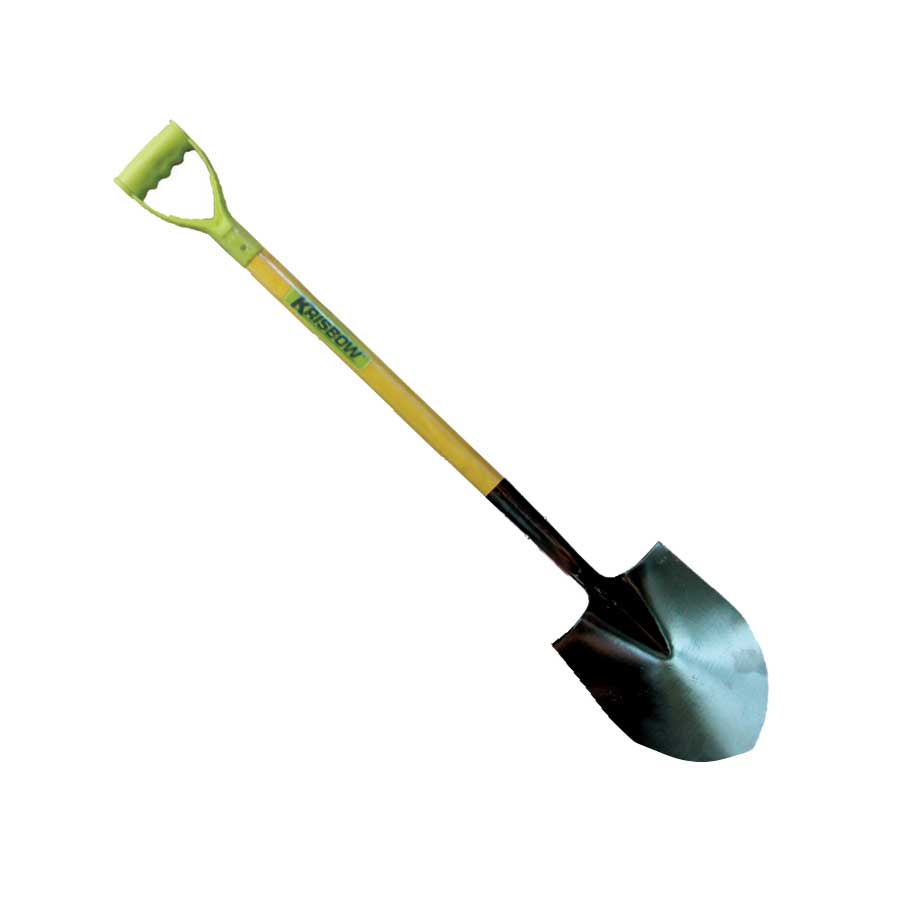 KRISBOW SHOVEL ROUND WOOD HANDLE LRSRW1