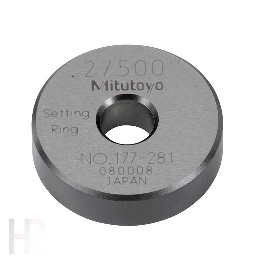 MITUTOYO SETTING RING 0.275IN 177-281