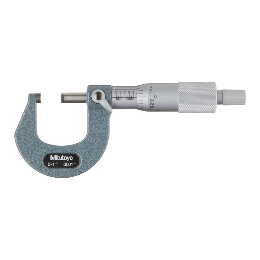 MITUTOYO OUTSIDE MICROMETER 0-1IN 103-260