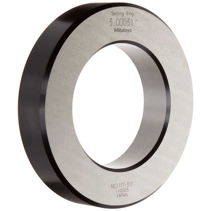 MITUTOYO SETTING RING 3IN 177-317