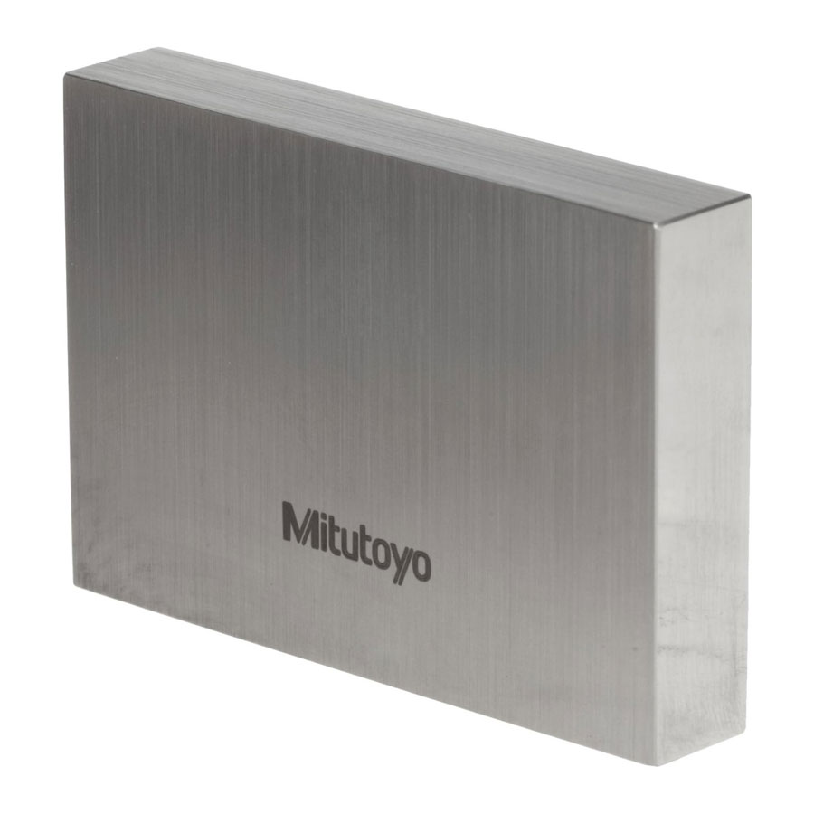 MITUTOYO GAUGE BLOCK STEEL 0.1MM K 611821-016