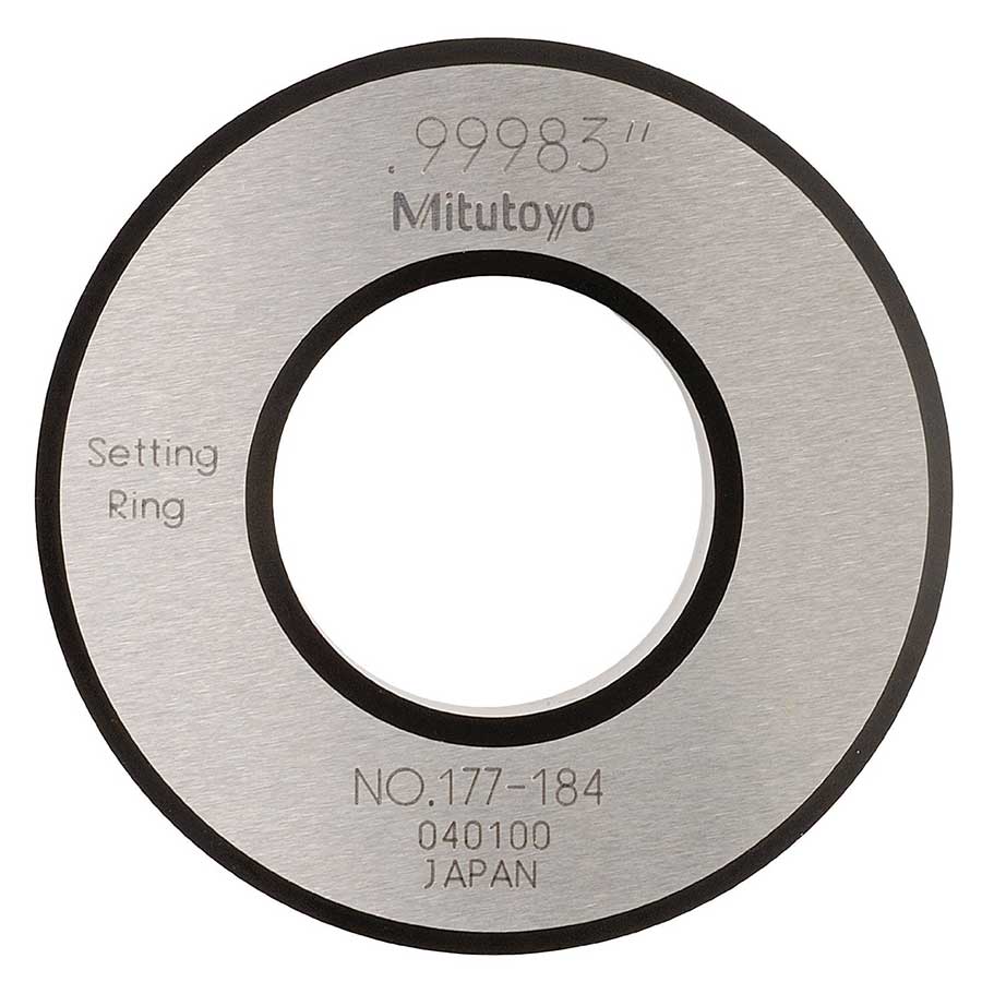 MITUTOYO SETTING RING 1IN 177-184