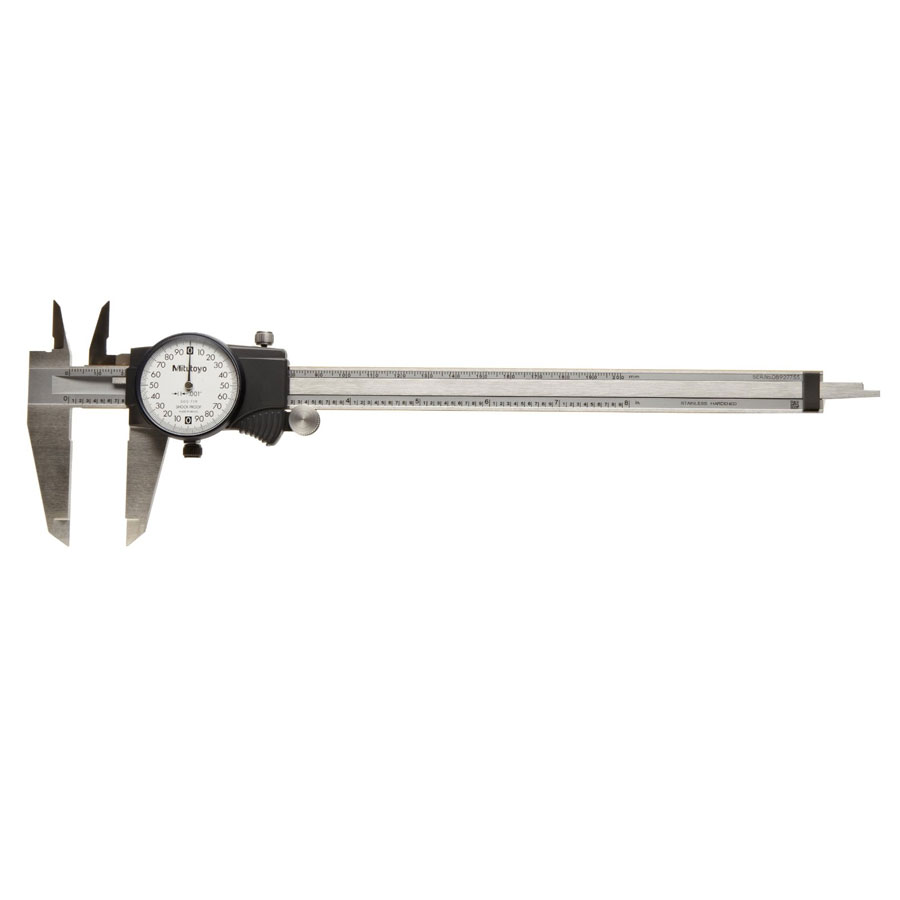 MITUTOYO DIAL CALIPER 0-8/0.001IN 505-719