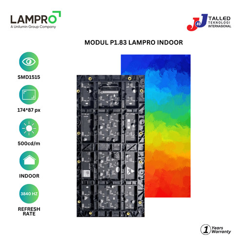 MODUL VIDEOTRON LAMPRO BY UNILUMIN GROUP P1.83 INDOOR 3840Hz RGB SMD