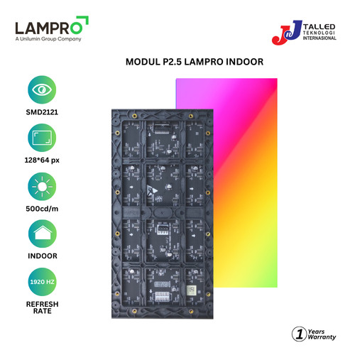 MODUL P2.5 RGB INDOOR VIDEOTRON LAMPRO BY UNILUMIN GROUP