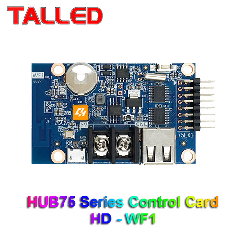 CONTROLLER CARD HUIDU HD WF1 HUB75 WIFI DAN USB TALLED