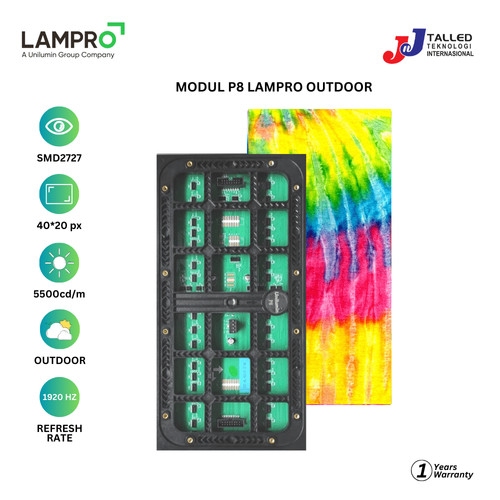 MODUL P8 RGB OUTDOOR VIDEOTRON LAMPRO BY UNILUMIN GROUP