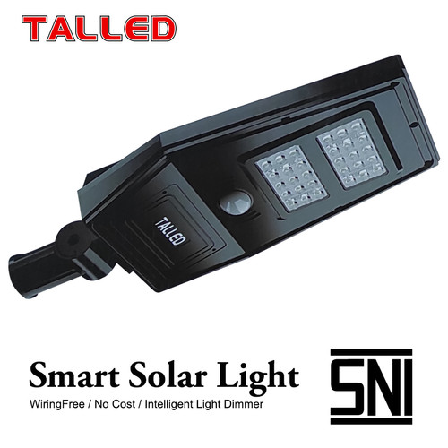 LAMPU JALAN 40W ALL IN ONE TENAGA SURYA SOLAR PANEL TALLED