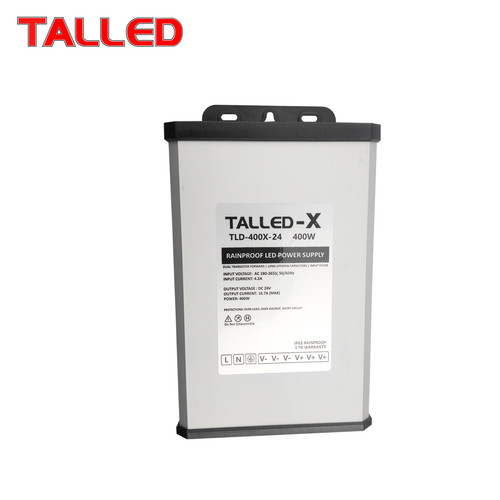 POWER SUPPLY 24V 400W RAINPROOF TALLED-X GARANSI 1 TAHUN