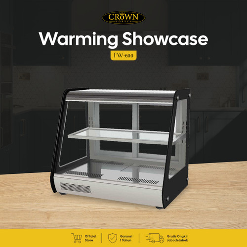 Showcase Warmer/Penghangat FW-600 Crown Horeca