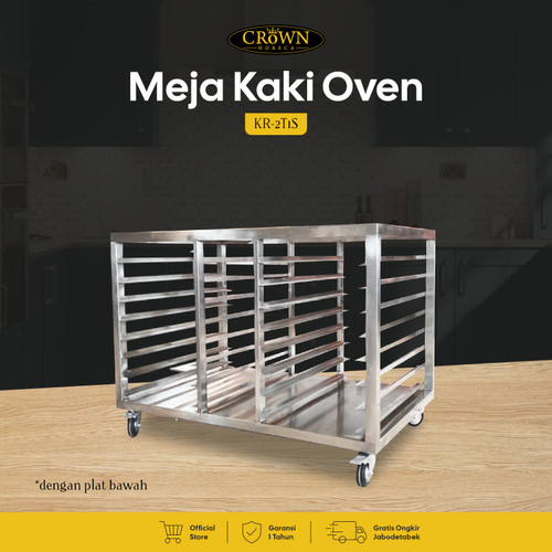 Meja/Kaki Gas Oven Crown Horeca Stainless Steel