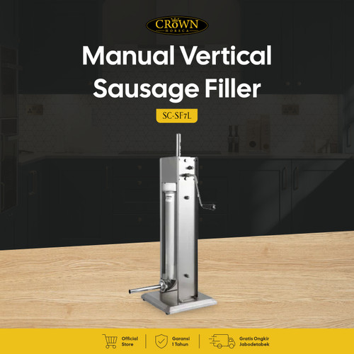 Manual Vertical Sausage Filler SC-SF7L Crown Horeca / cetakan sosis