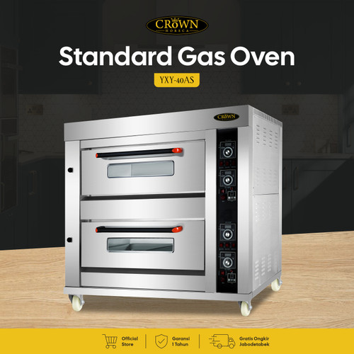 Standard Gas Oven YXY 40 AS - Crown Horeca