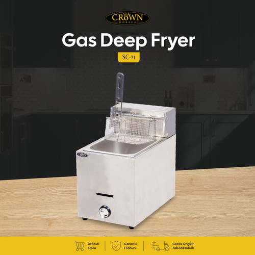 Gas Deep Fryer SC-71 Crown Horeca